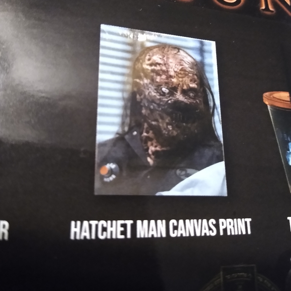 Supernatural Hatchet Man Canvas Print